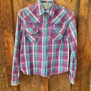 Cowgirl Hardware Women’s Size Medium Western Shirt